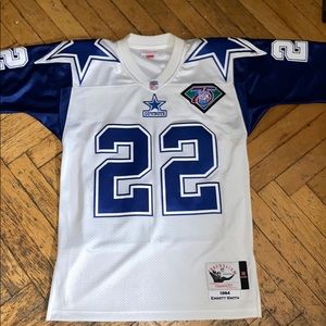 Dallas cowboys jersey throwback Mitchell and Ness